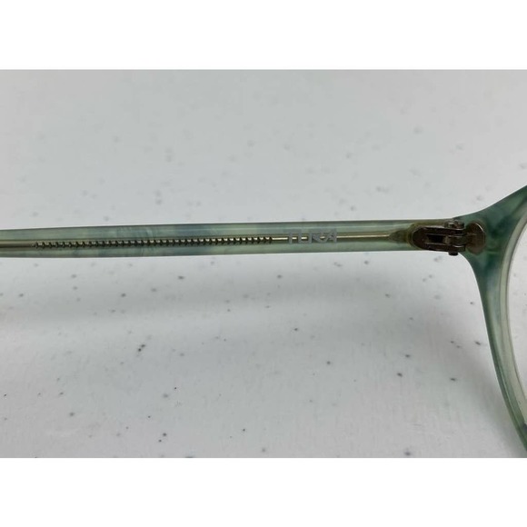 Women Tura 318 France 53-16-130 green plastic eyeglasses frames - Picture 7 of 7
